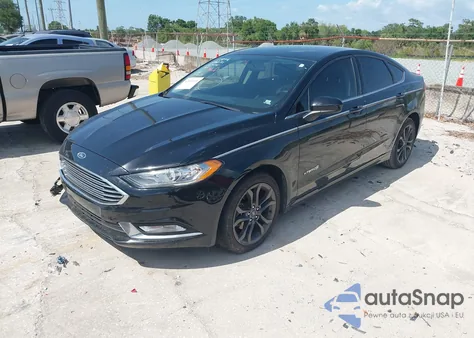 2018 Ford Fusion Hybrid Se from USA, damaged, VIN 3FA6P0LUXJR101672